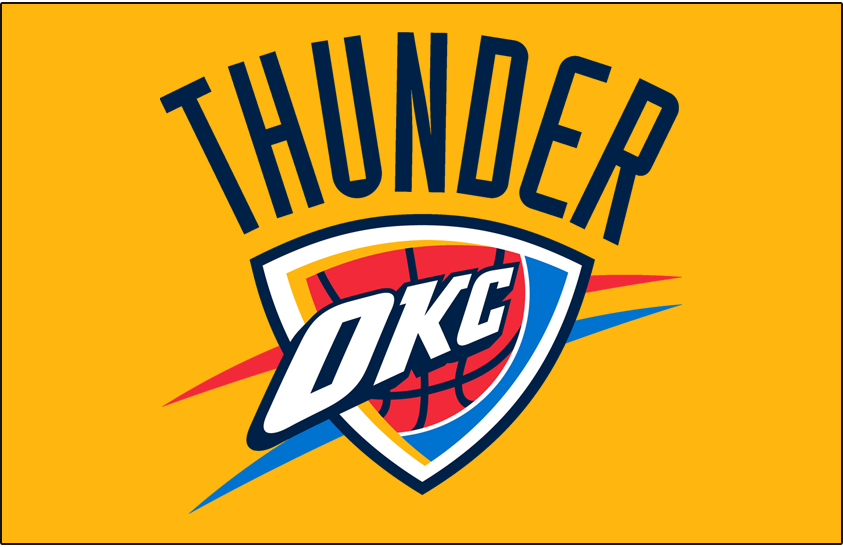 Oklahoma City Thunder 2008-Pres Primary Dark Logo t shirts iron on transfers